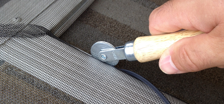 metal screen door repair in Fillmore