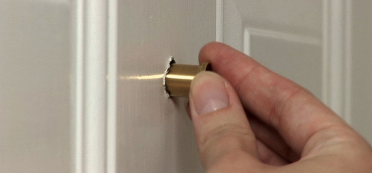 peephole door repair in Fillmore